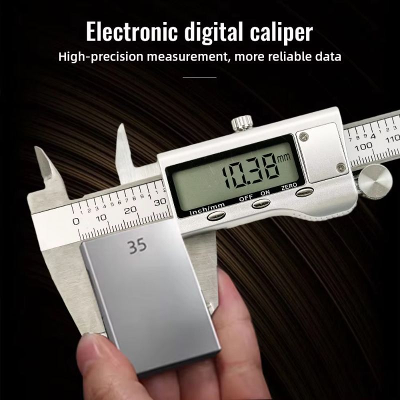 Digital Caliper 150Mm Stainless Steel - 6インチ（150mm）デジタルノギス、ステンレス製マイクロメーター、測定ツール、深さ測定用定規
