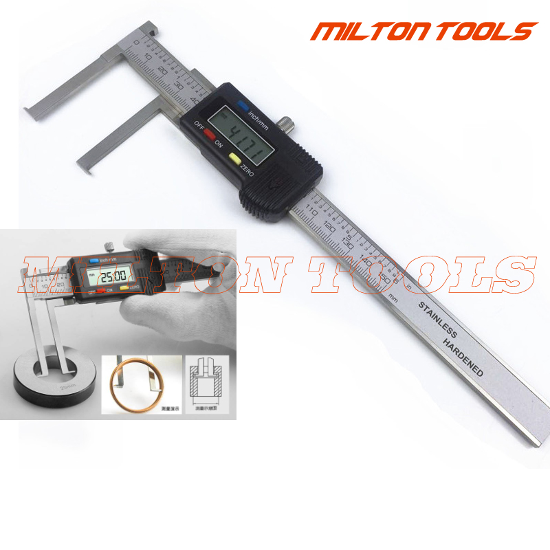 Digital Caliper 150Mm Stainless Steel - 10-150mmデジタル内径ゲージ、ナイフエッジ付き9-150mmスチール内径測定ゲージ、内径用バーニアキャリパー