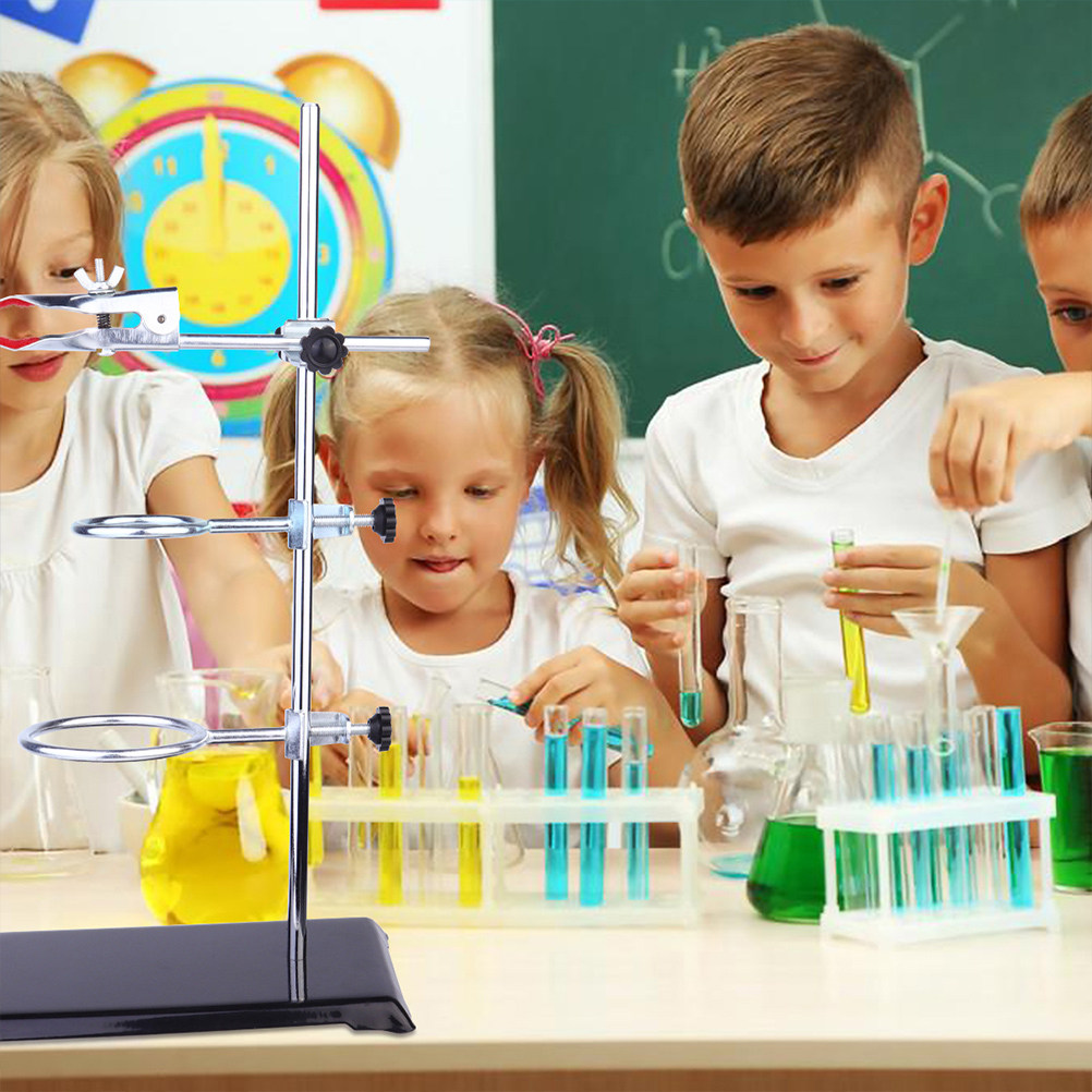 Lab Equipment - クランプ式スタンド、リング式スタンド、実験用スタンド、安定性のあるステンレス製実験器具、化学実験用具