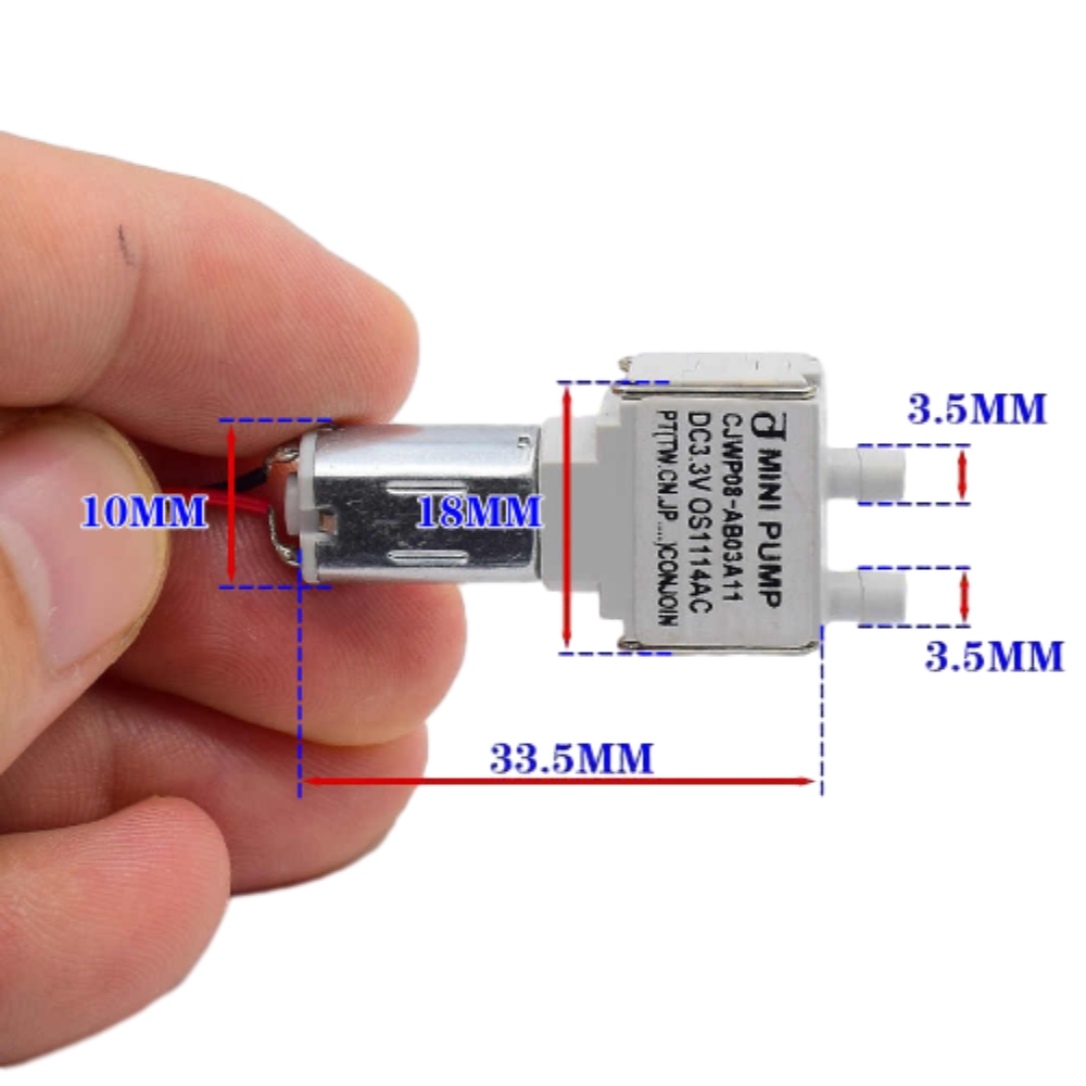 0.3L/MIN 小流量ウォーターポンプ ケーブル付き DC - Mini Peristaltic Pump 12V のレビューと価格