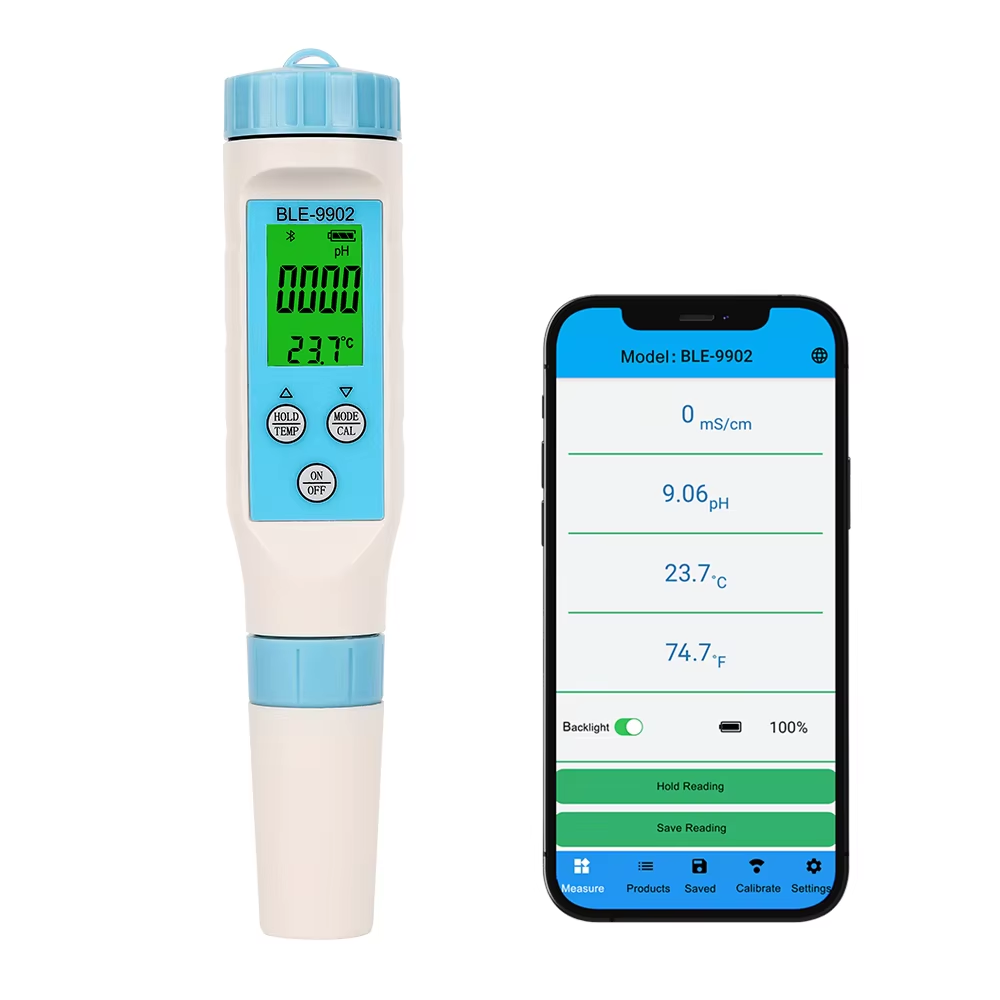 3-in-1 pH/EC/温度水質測定器、水耕栽培水槽用デジ - Ph Meter Digital Water Tester のレビューと価格