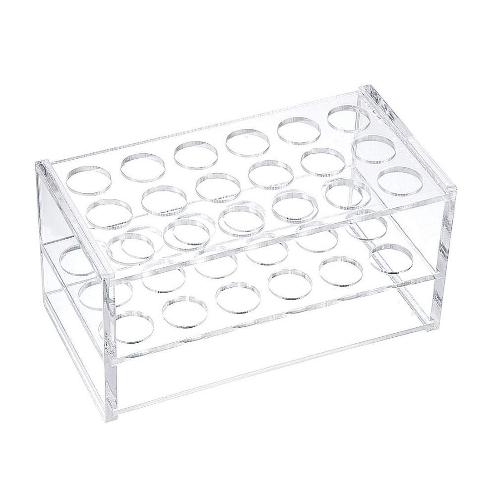 耐久性のあるアクリル試験管ラックホルダー透明24穴40穴遠心 - Lab Equipment のレビューと価格