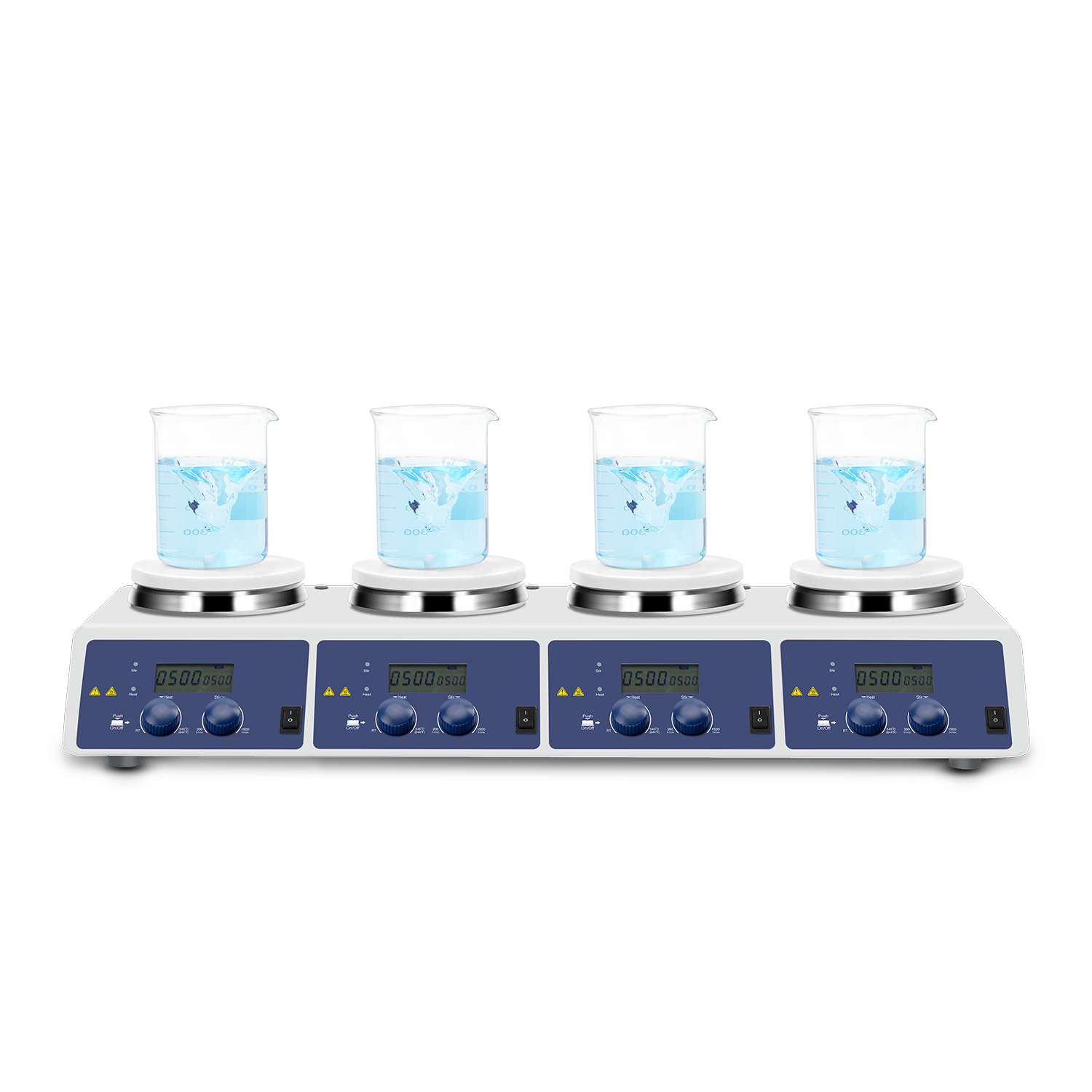 MS-H340-S4 LCD 4チャンネルデジタル磁気ホット - Lab Magnetic Stirrer Hot Plate のレビューと価格