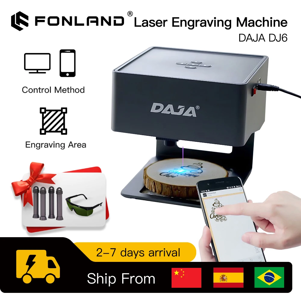 Daja-レーザー彫刻機,ミニロゴ,マークプリンター,カッタ - Fiber Laser Marking Machine 30W のレビューと価格