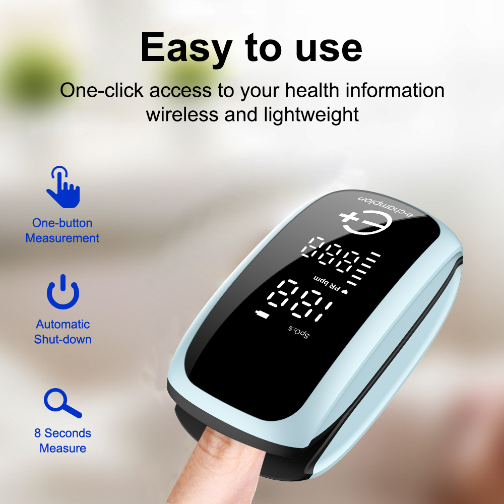 充電式医療用パルスオキシメーター、ストラップ付き、指先で測定 - Pulse Oximeter Fingertip Rechargeable のレビューと価格