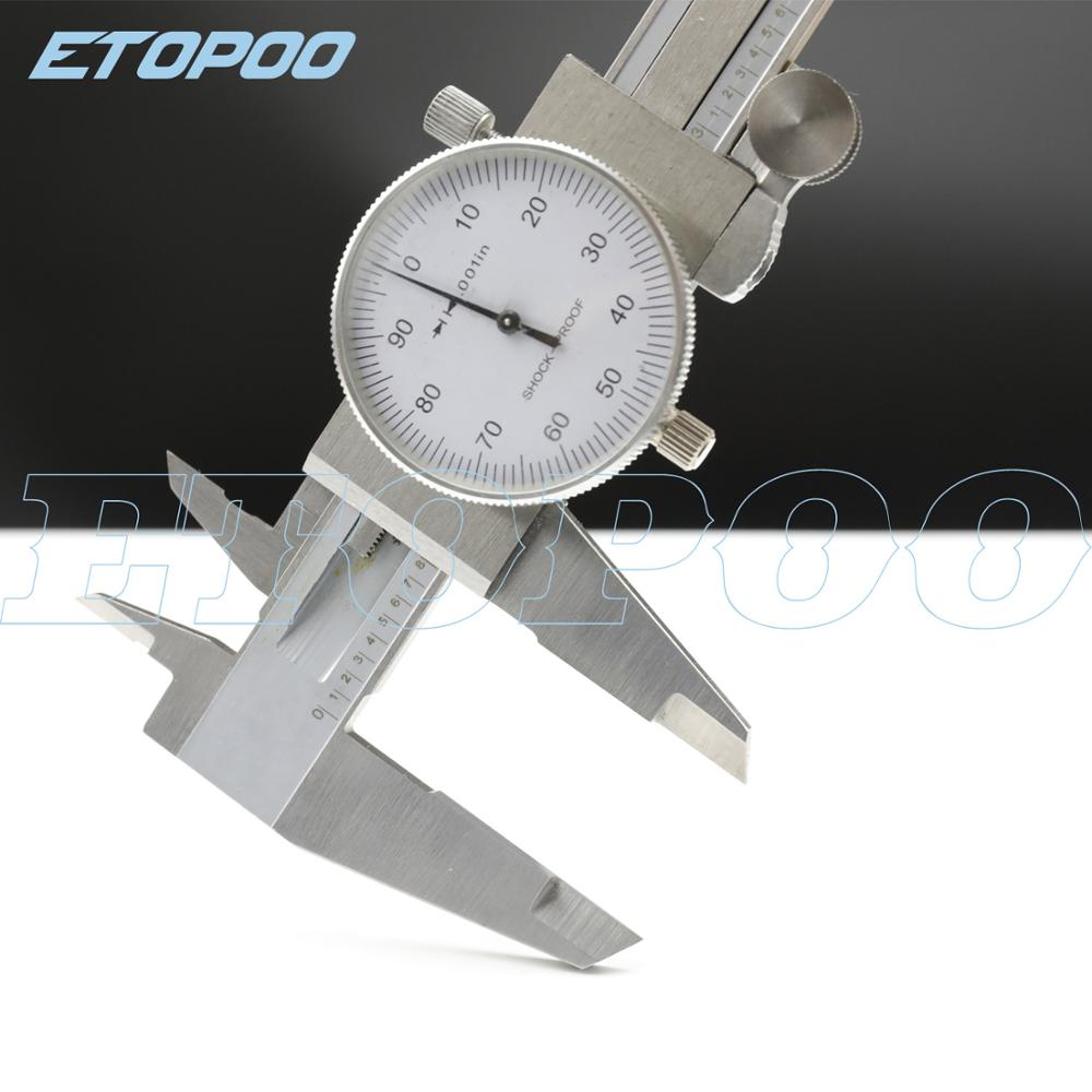 耐衝撃性ステンレス製ダイヤルノギス 6インチ 0-150mm - Digital Caliper 150Mm Stainless Steel のレビューと価格