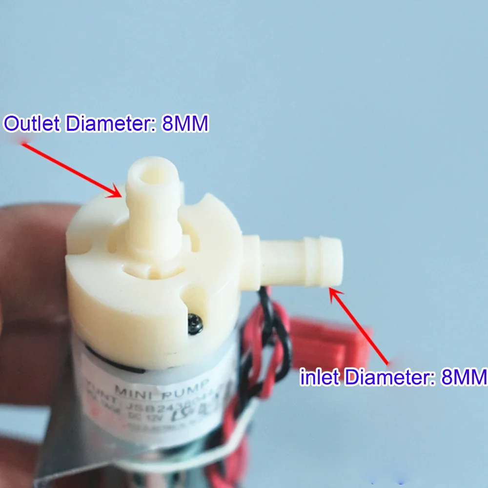ミニ 370 自吸ポンプ DC 7.4V 12V 自吸式ウォ - Mini Peristaltic Pump 12V のレビューと価格